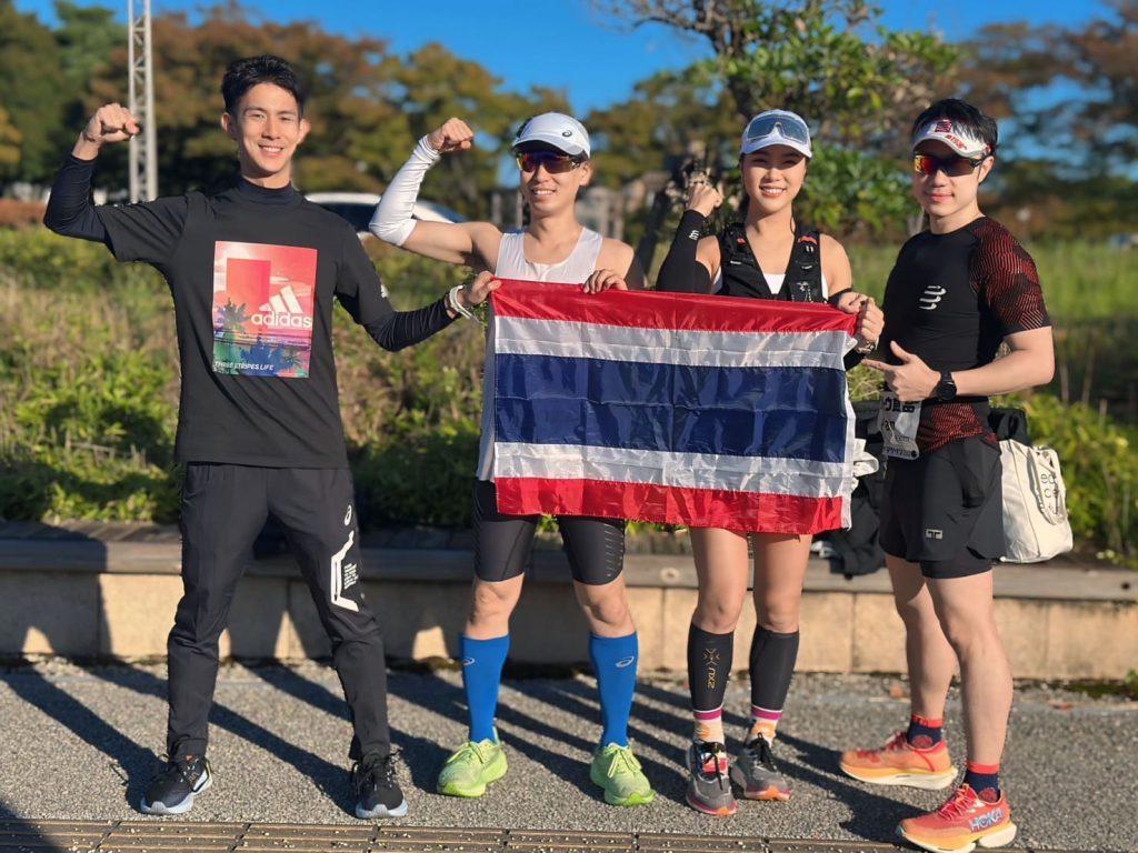 niigata marathon คุณมะม่วง คุณเอิร์น